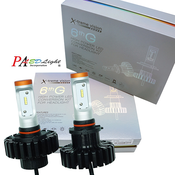 Car Auto XenonLight LED Headlights Kit 9005 9006 H10 9012 For Universal car PA White Bright LED.jpg