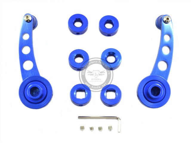 Window Winders Crank Handle Blue 4