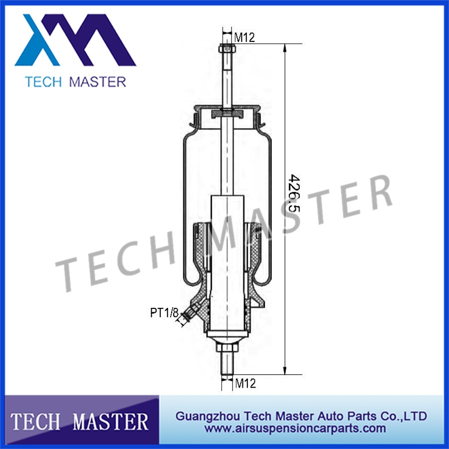 Truck Cabin Air Spring Air Suspension Shock Absorber Parts For Scania 1476415 (2).jpg