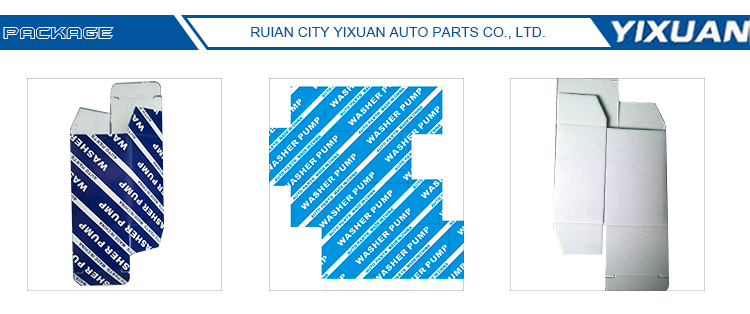 vehicle windscreen washer pump