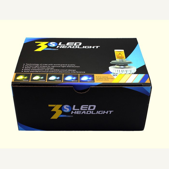 3s 9005 crees led headlight