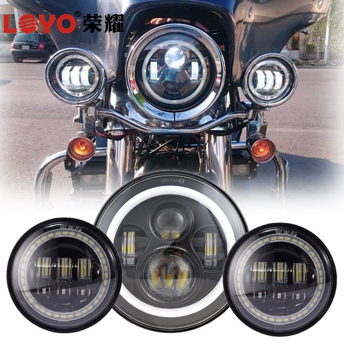 halo 7 inch led headlight