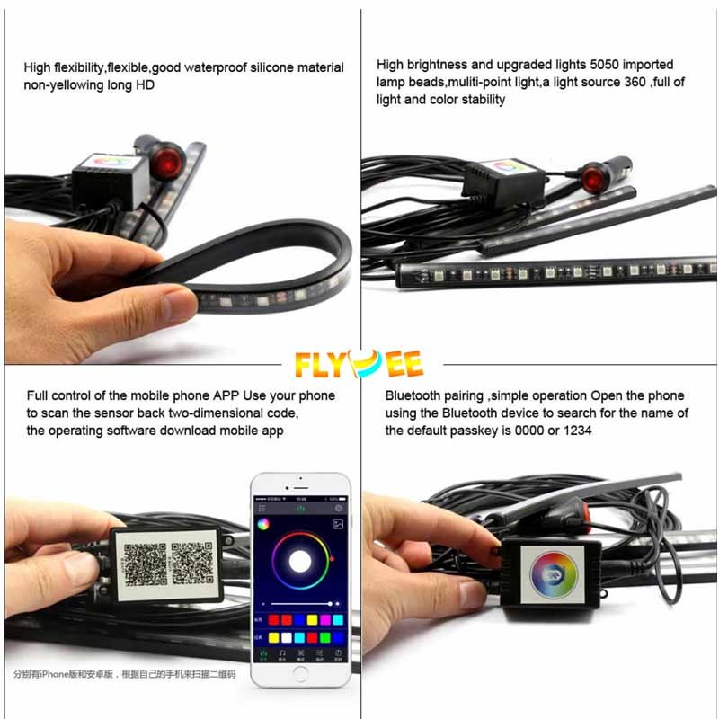 Car Decorative Interior Foot Atmosphere Light Mobile App Control(8).jpg