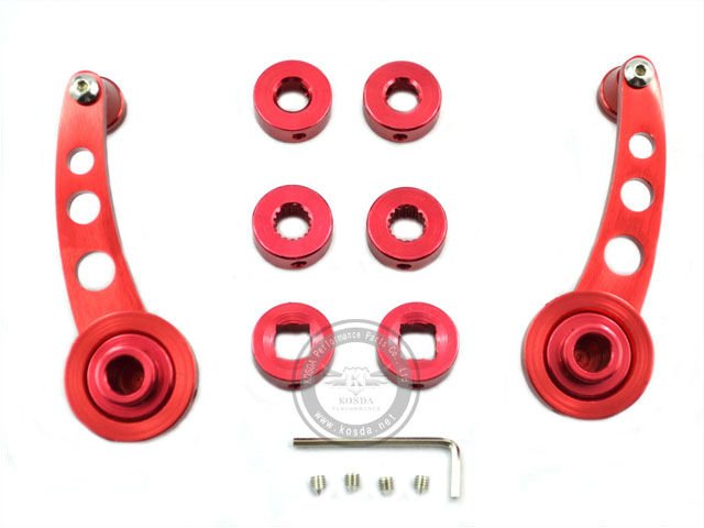 Window Winders Crank Handle Red 4