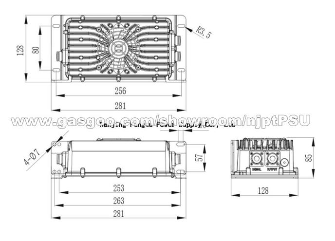 1.2KW Series Sealed On board charger